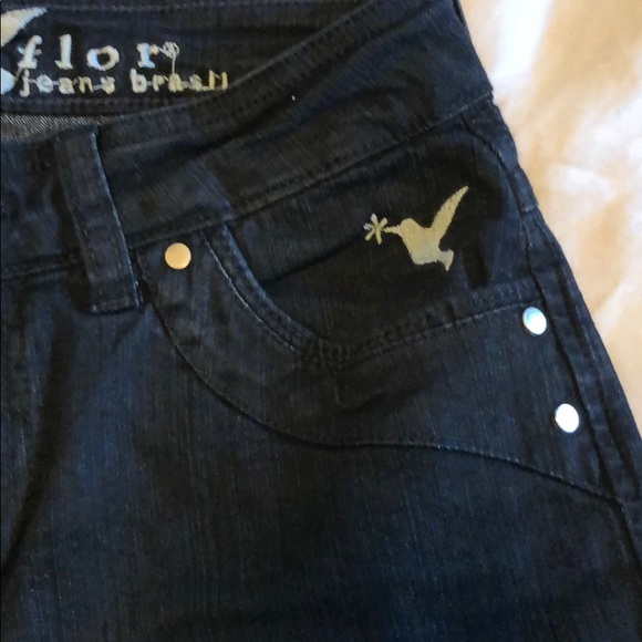 Beija Flor jeans black size 4 - Picture 3 of 6
